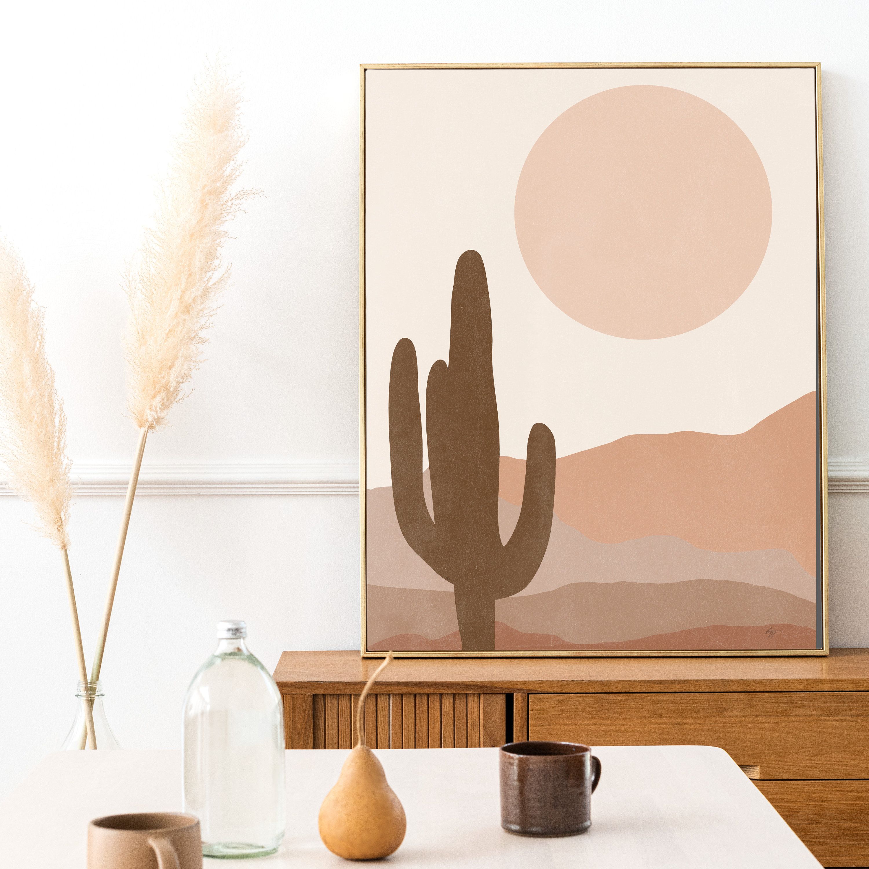 Set Of 5 Multi Panel Southwestern Desert Landscape Wall Art Set Of 5 Multi Panel Southwestern Desert Landscape Wall Art